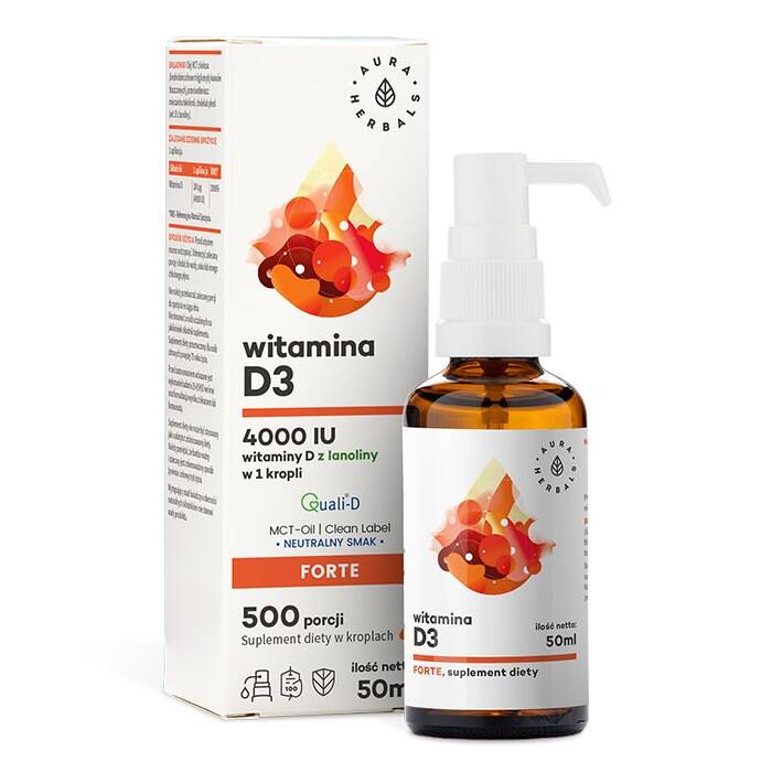 AURA HERBALS D3-vitamin