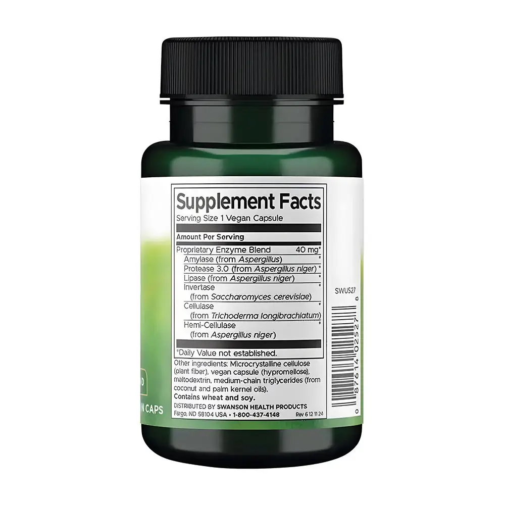 Anti-Gas Enzyme – 90 vcaps - Billede 3