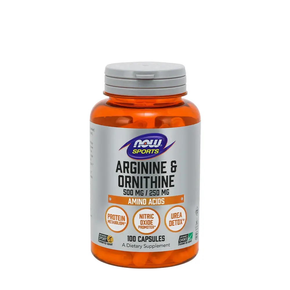 Arginin & Ornitin 500/250 mg kapsler – Nuvalia