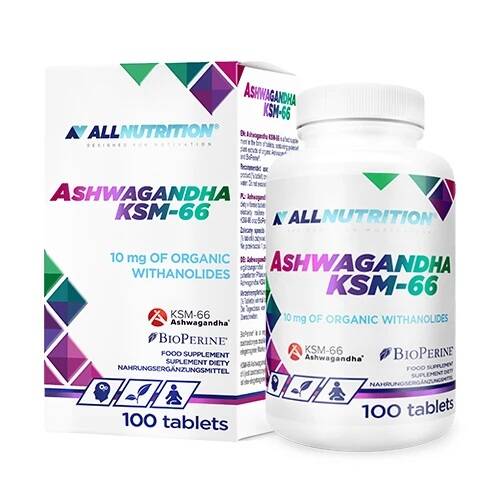 Ashwagandha KSM-66 – 100 tabletter – Nuvalia