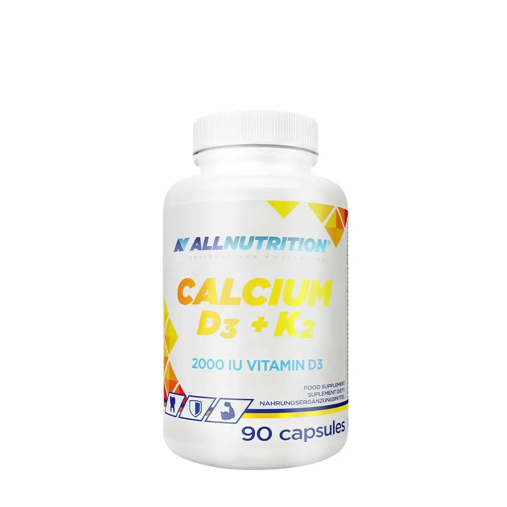 Calcium D3 + K2 – 90 kapsler – Nuvalia