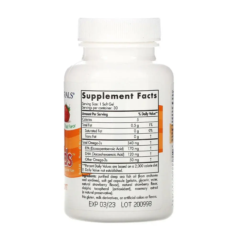 Naturlig frugtsmag – 30 softgels – Nuvalia