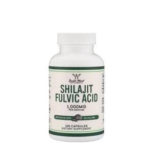 Double Wood Supplements Shilajit Resin (120 Capsules) - Nuvalia