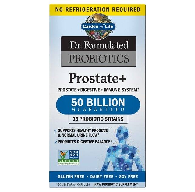 Dr. Formulated Probiotics Prostate+ – 60 vcaps – Nuvalia