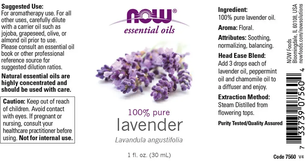 Lavendelolie 100% Ren – 30 ml. – Nuvalia