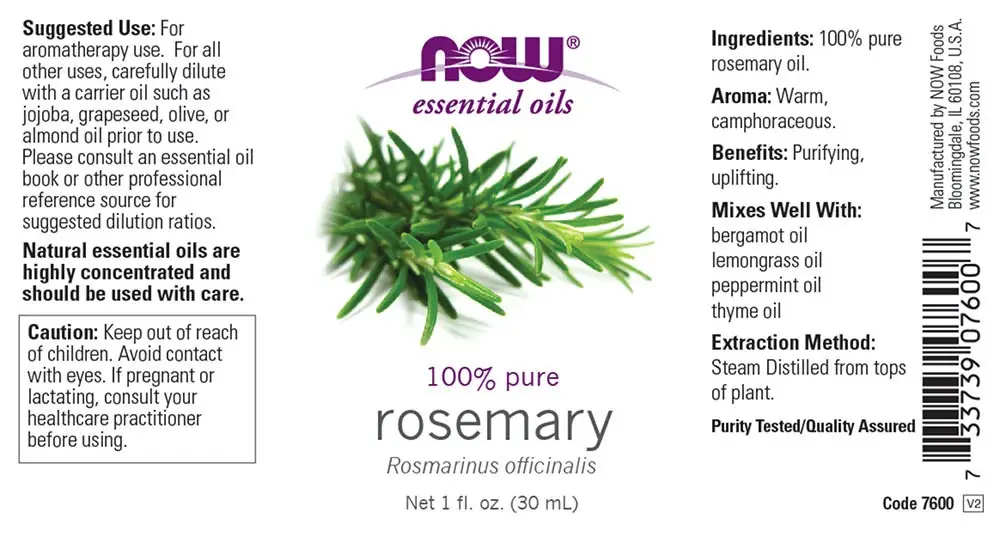 Rosmarinolie – 30 ml – Nuvalia