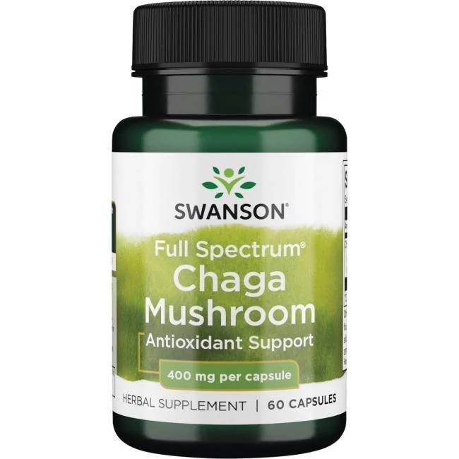 Chaga-svamp med fuldt spektrum
