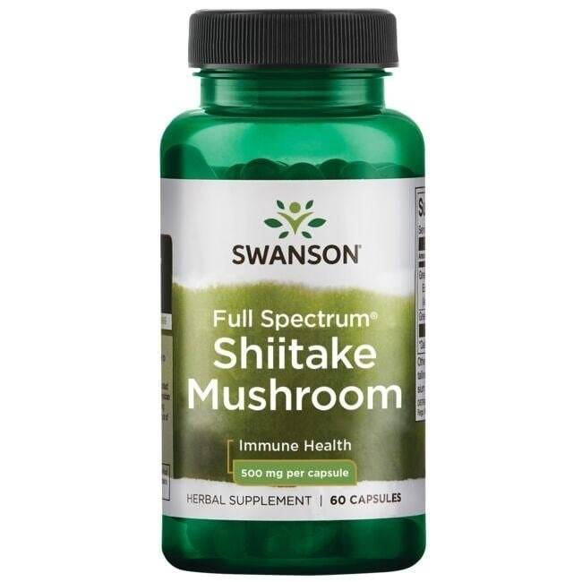 Shiitake-svampe med fuldt spektrum