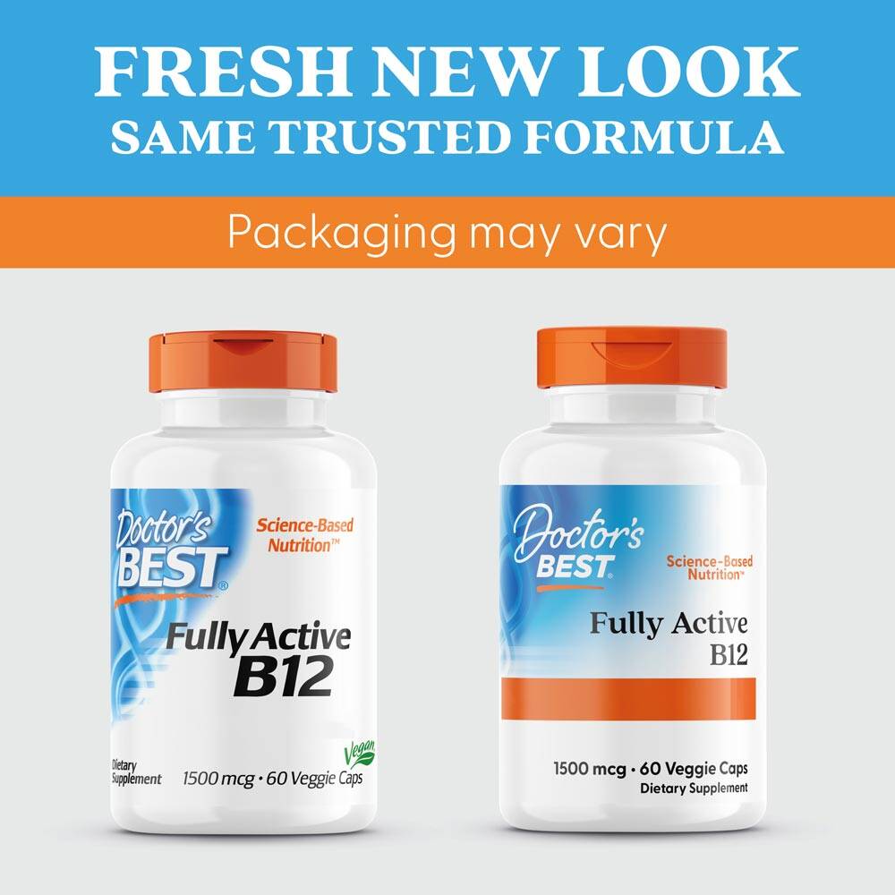Fully Active B12, 1500mcg – 60 vcaps - Billede 5