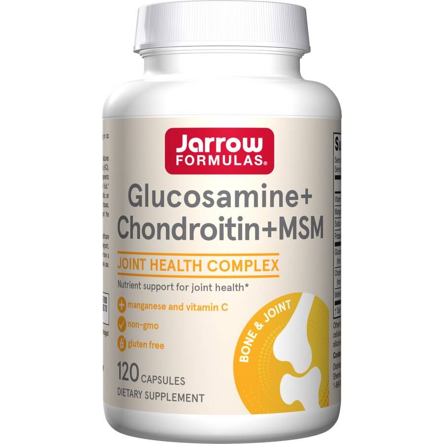 Glukosamin + kondroitin + MSM – 120 kapsler – Nuvalia