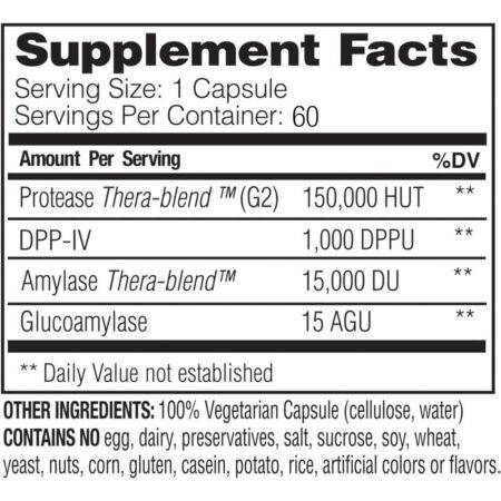 GlutenEase Extra Strength – 60 kapsler - Billede 3
