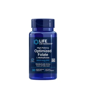 High Potency Optimized Folate - 30 vegetarian tabs