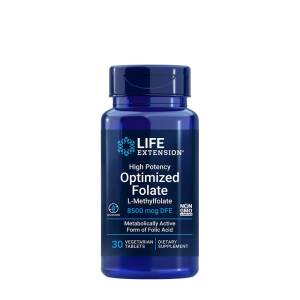 High Potency Optimized Folate - 30 vegetarian tabs - Nuvalia