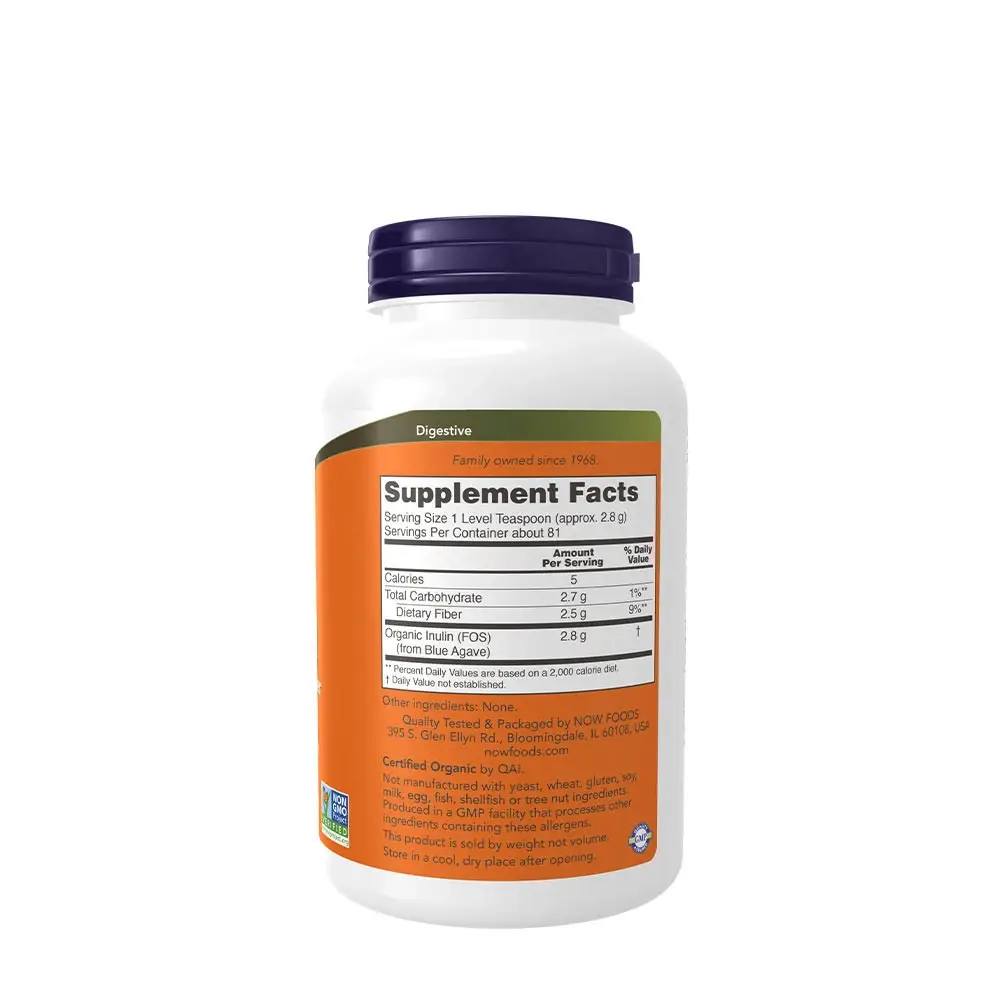 Inulin Prebiotic Pure Powder – 227g - Billede 2