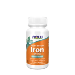 NOW Iron 36 mg Ferrochel(R) (90 Capsules)