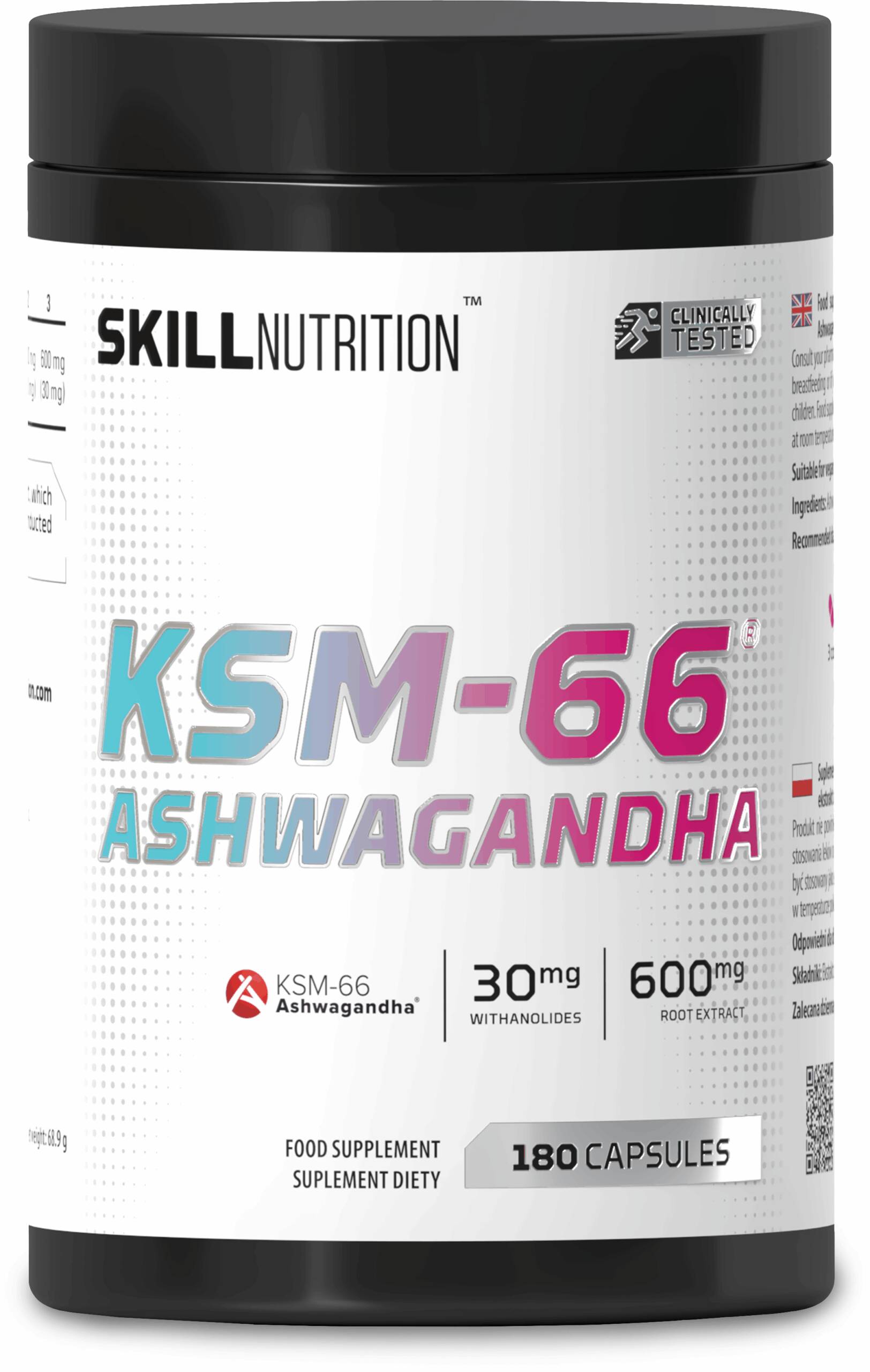 KSM-66 Ashwagandha – 180 veganske kapsler – Nuvalia