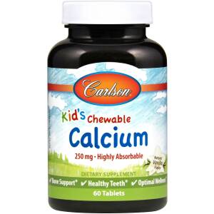 Tyggetabletter med calcium til børn