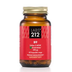 LABS212 B9 Folate 5-MTHF (60 vcaps) - Nuvalia