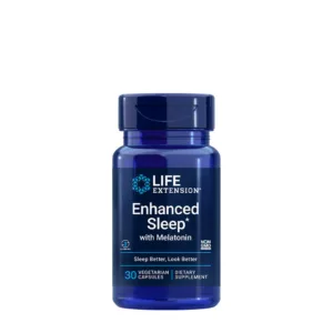 Life Extension - Enhanced Sleep with Melatonin (30 Veg Capsules)