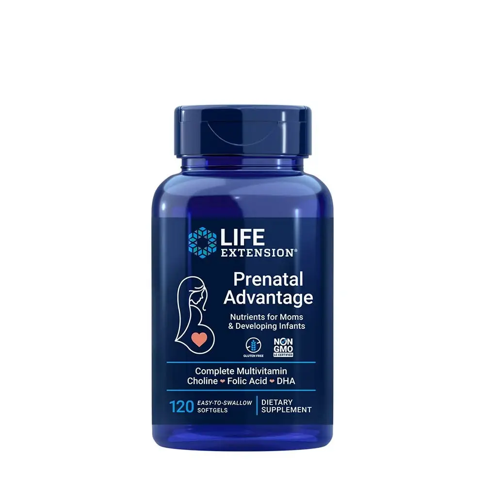 Life Extension – Prenatal Advantage (120 bløde kapsler) – Nuvalia