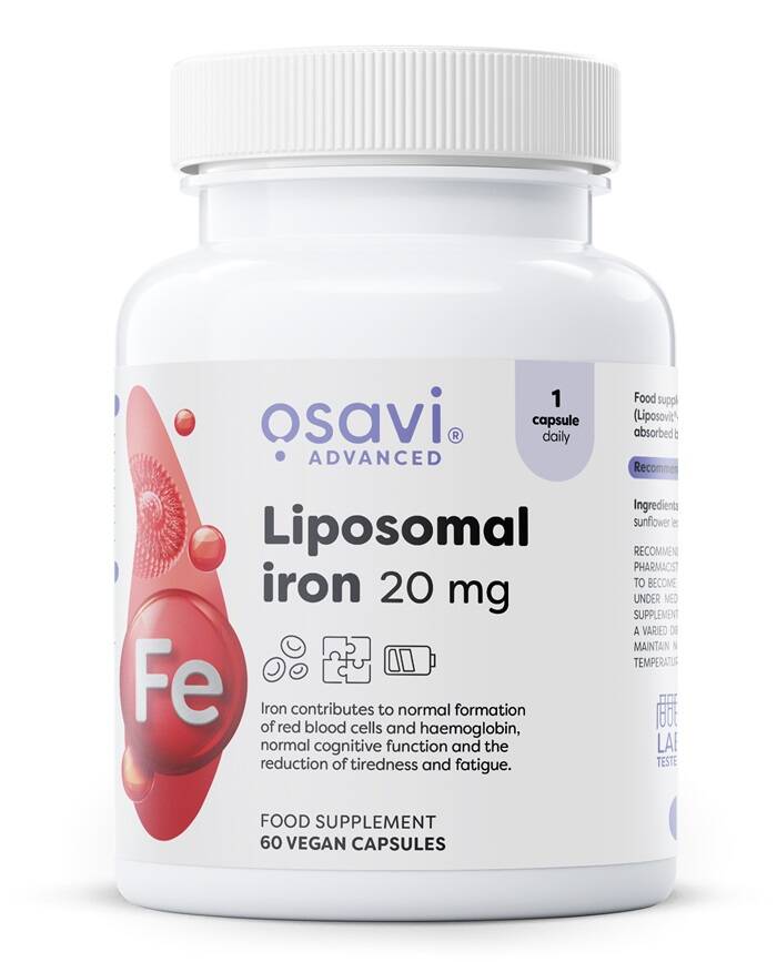 Liposomalt jern