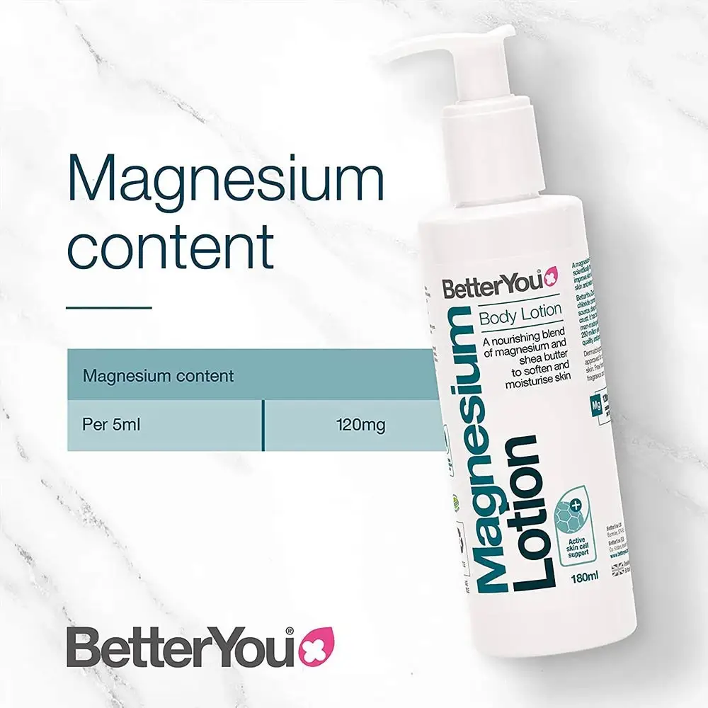 Magnesium Skin Body Lotion – 180 ml - Billede 2