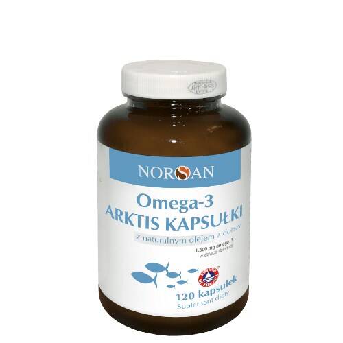 NORSAN Omega-3 ARKTIS (120 caps) - Nuvalia