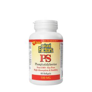 Natural Factors PS PHOSPHATIDYLSERINE 100 MG  (60 Softgels) - Nuvalia