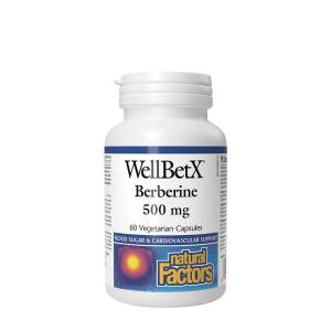 Natural Factors WellBetX Berberine 500 mg (60 Capsules) - Nuvalia