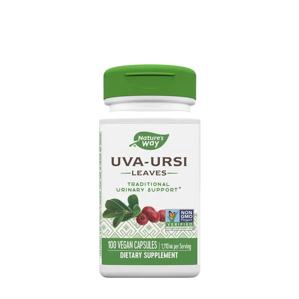 Natures Way Uva Ursi-blade (100 kapsler) - Nuvalia