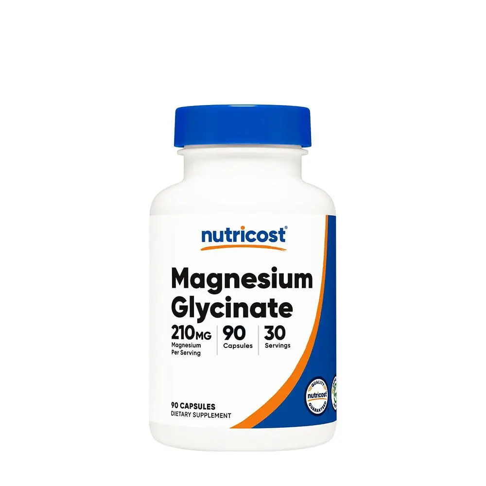 Nutricost Magnesiumglycinat 210 mg (90 kapsler) - Nuvalia
