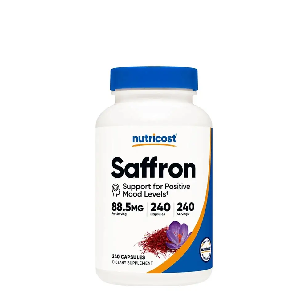 Nutricost safranekstraktkapsler (240 kapsler) – Nuvalia