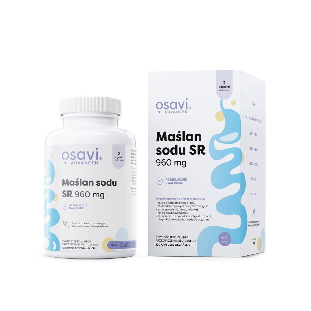 OSAVI Sodium butyrate (120 caps) - Nuvalia