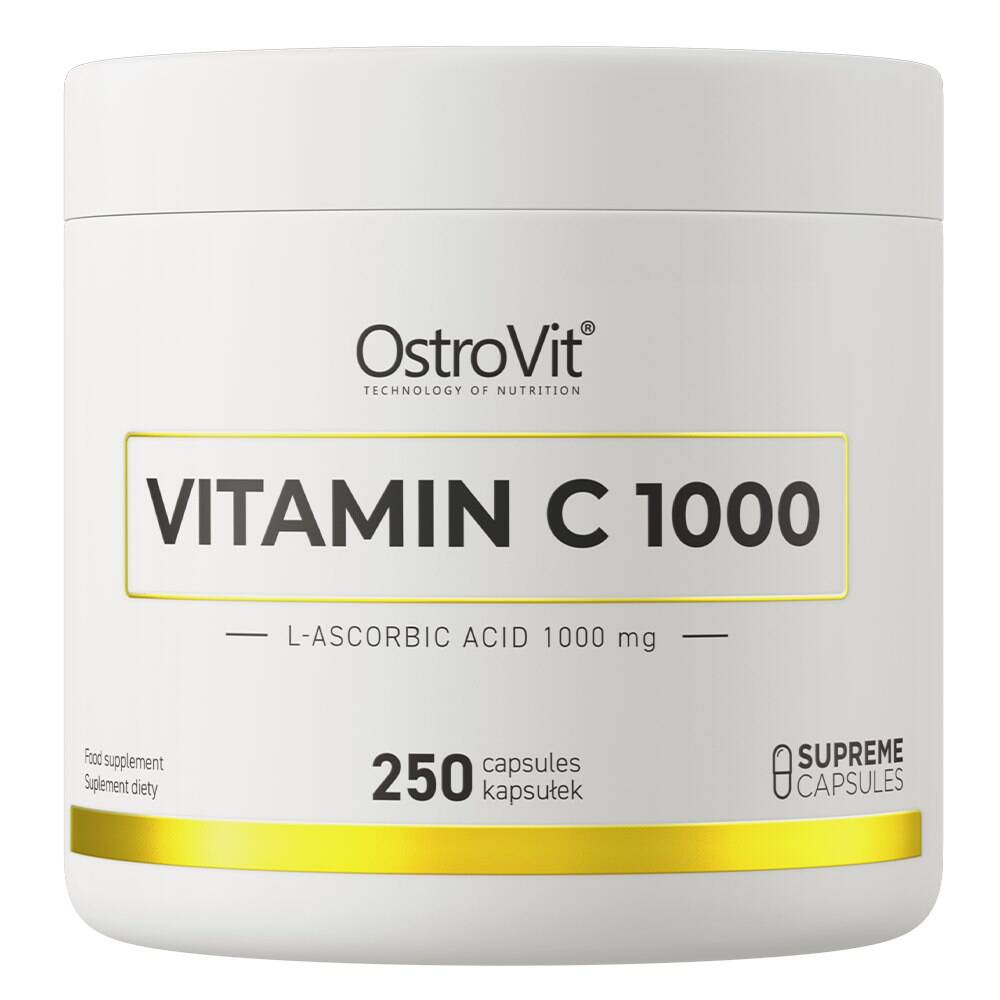 OSTROVIT Vitamin C 1000 mg (250 caps) - Nuvalia