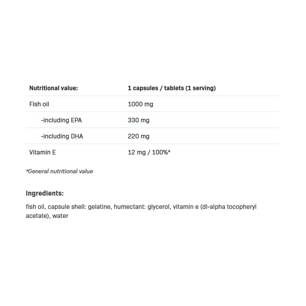 Omega 3 Strong – 90 kapsler - Billede 2
