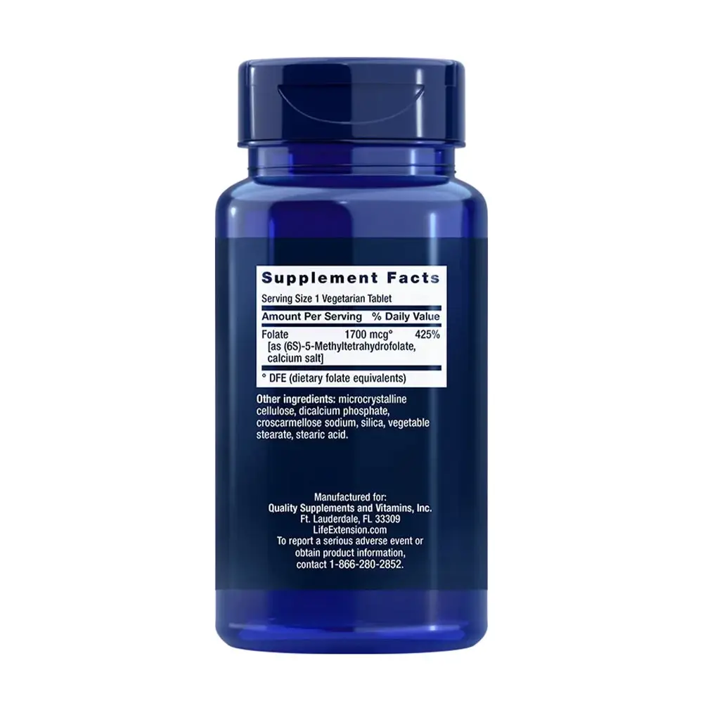 1700 mcg – 100 vegetariske tabletter – Nuvalia