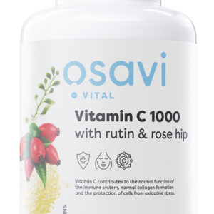 Vitamin C1000 with Rutin & Rose Hip - 120 vegan caps