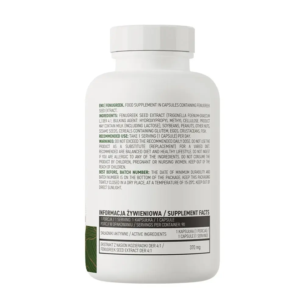 Ostrovit Fenugreek Vege (90 Kapsler) - Billede 2
