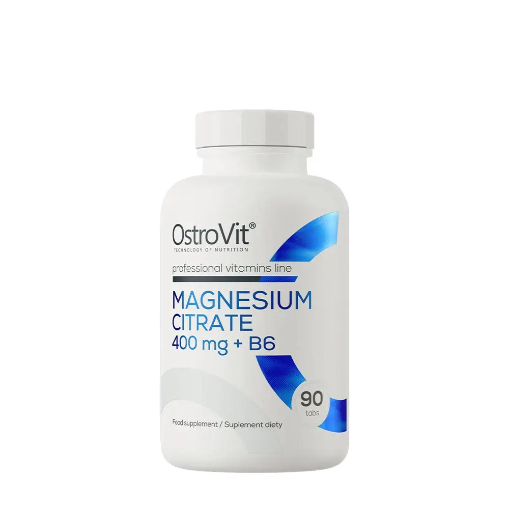 Ostrovit Magnesiumcitrat 400 mg + B6 (90 tabletter) - Nuvalia