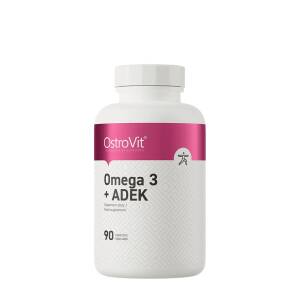 Ostrovit Omega 3 + ADEK  (90 Capsules) - Nuvalia