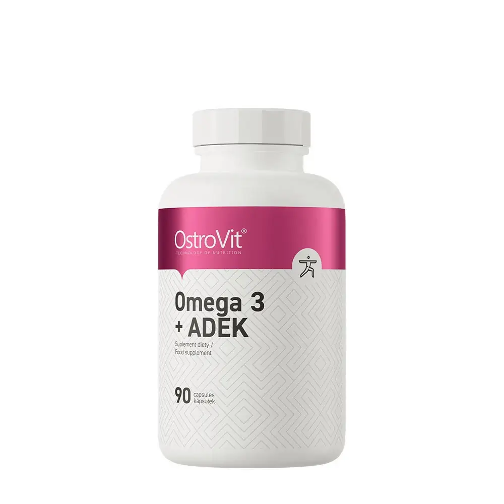 Ostrovit Omega 3 + ADEK (90 kapsler) - Nuvalia
