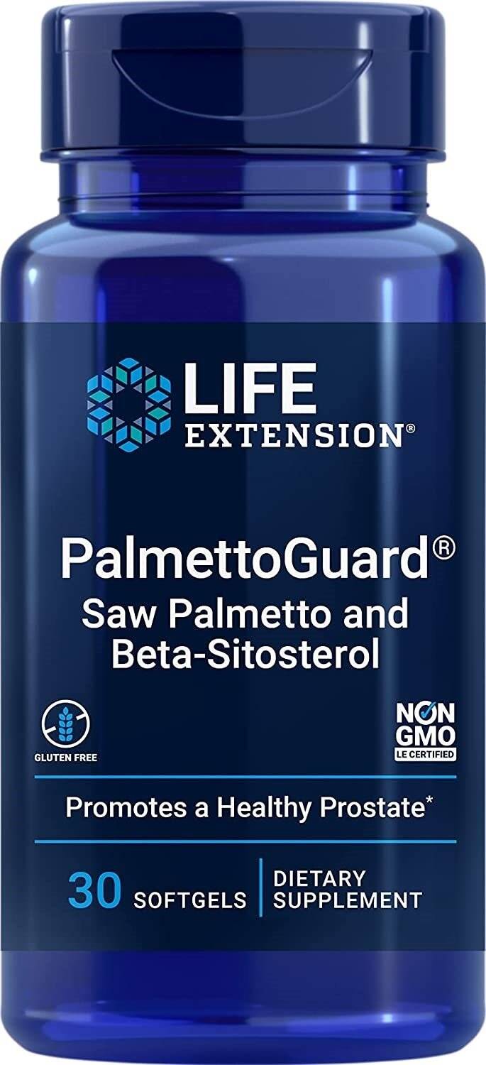 PalmettoGuard Saw Palmetto med beta-sitosterol – 30 bløde kapsler – Nuvalia