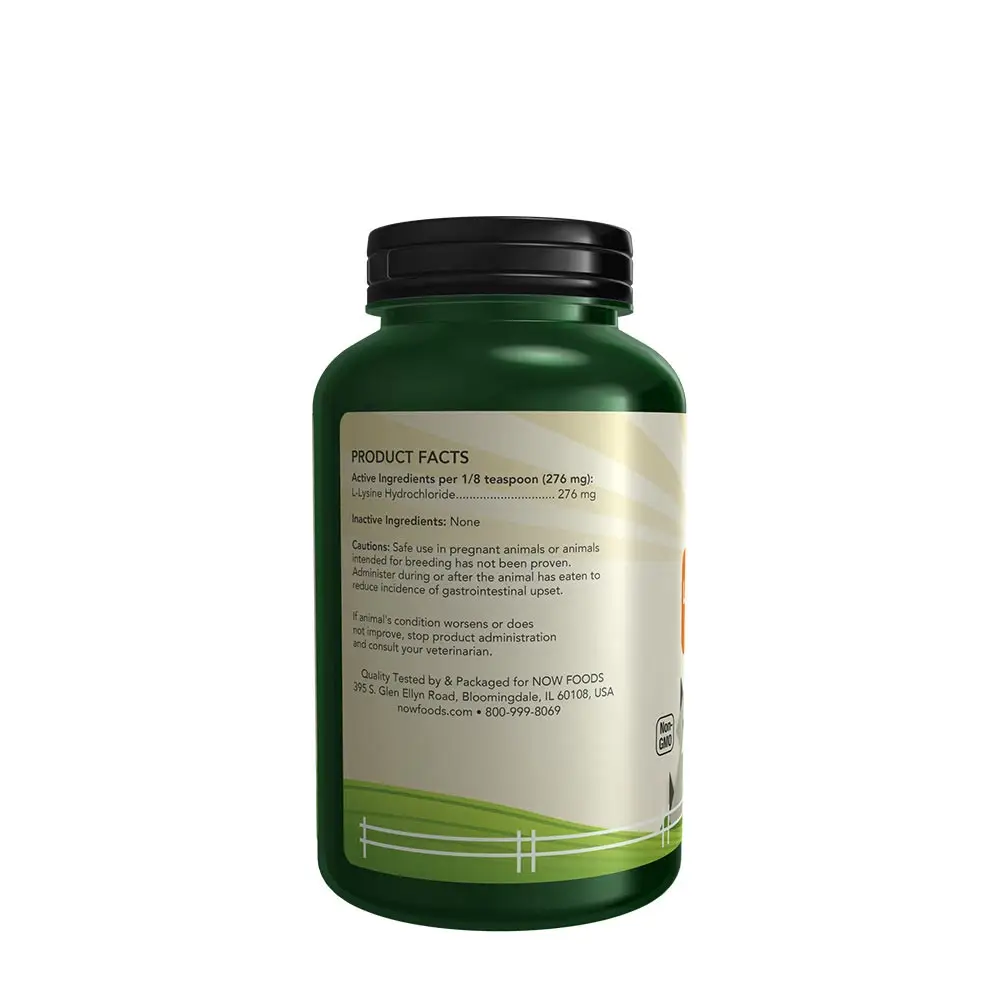L-lysin til katte – 226 g – Nuvalia