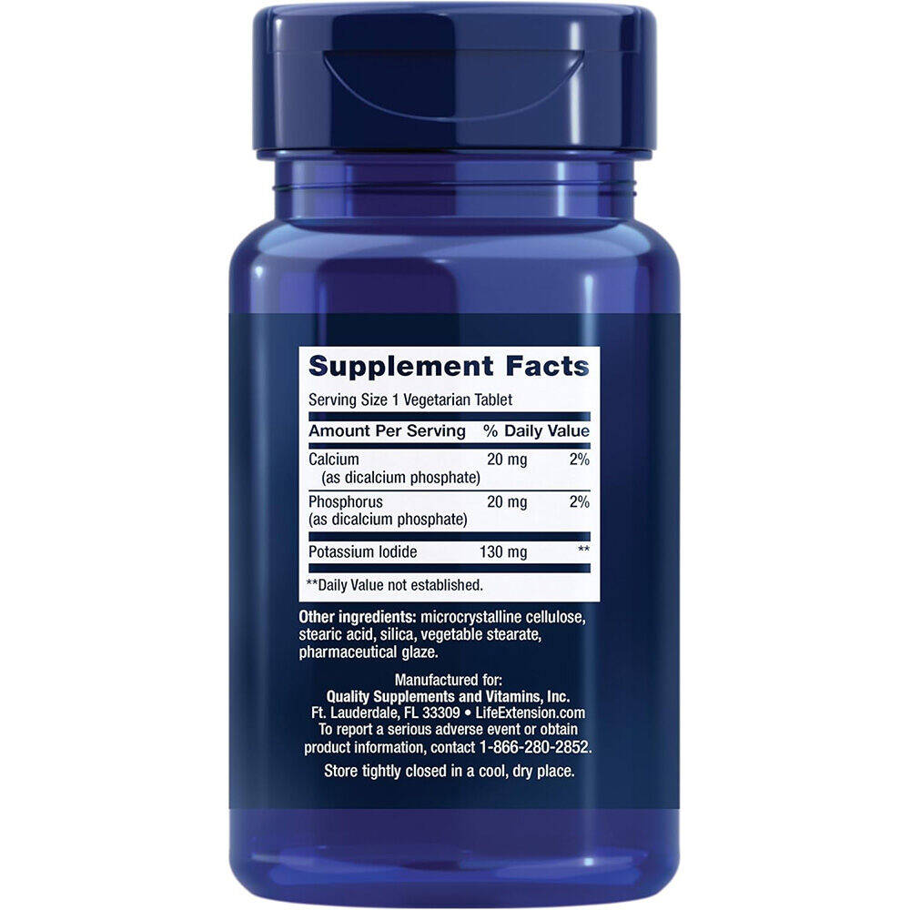 Potassium Iodid Tablets, 130mg – 14 tabs - Billede 3