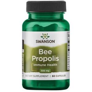 SWANSON Bi-propolis 550 mg, 60 kapsler – Nuvalia