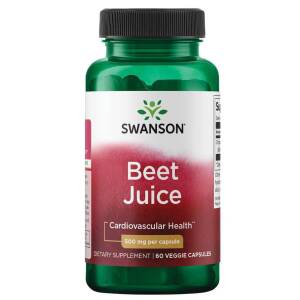 SWANSON Rødbedejuice 60 kapsler – Nuvalia
