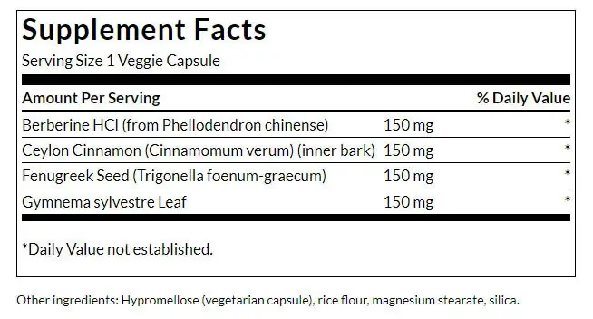 SWANSON Berberine Complex 90 kaps - Billede 3