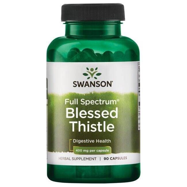 SWANSON FS Velsignet tidsel 400 mg 90 kapsler - Nuvalia