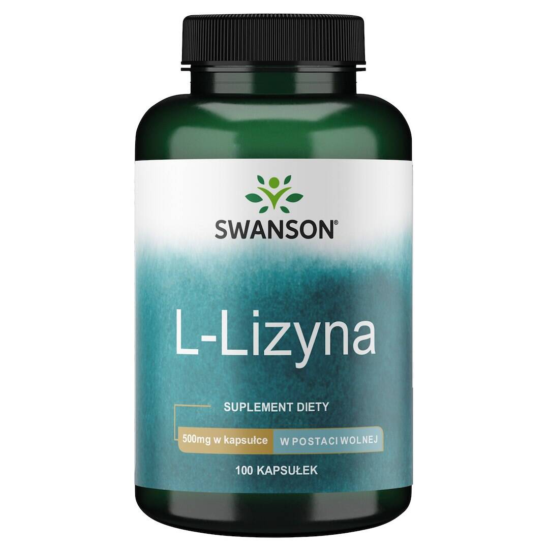 SWANSON L-lysin 500 mg 100 kapsler - Nuvalia