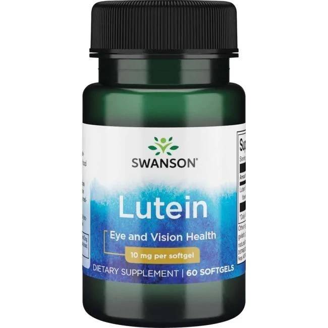 SWANSON Luteina 10 mg 60 kapsler - Nuvalia